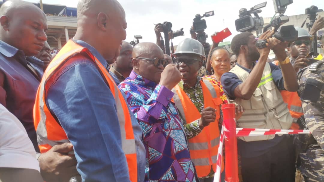 President Akufo-Addo promises to complete Central Market project on ...